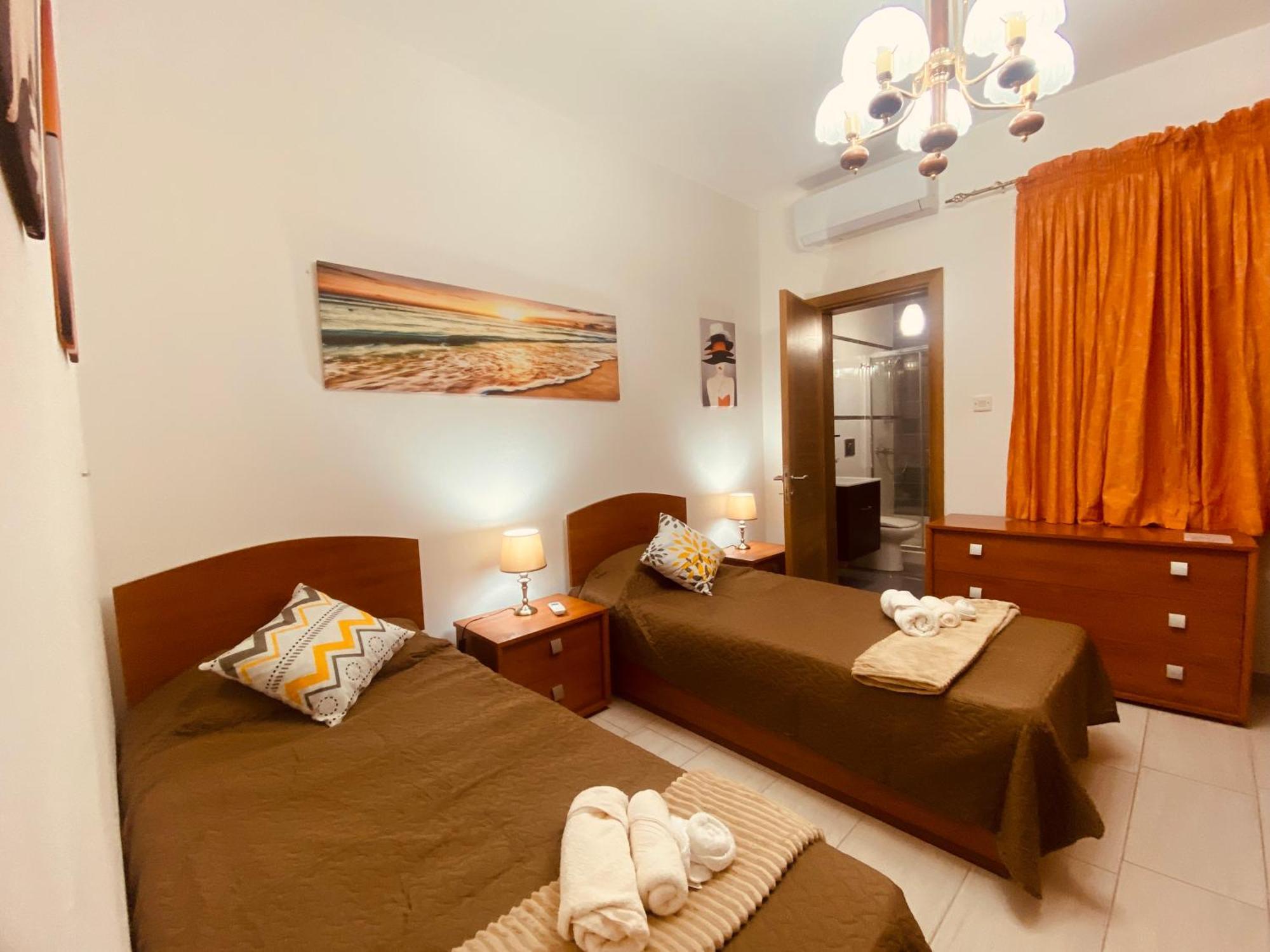 Bugibba Central Modern Apartment St. Paul's Bay Luaran gambar