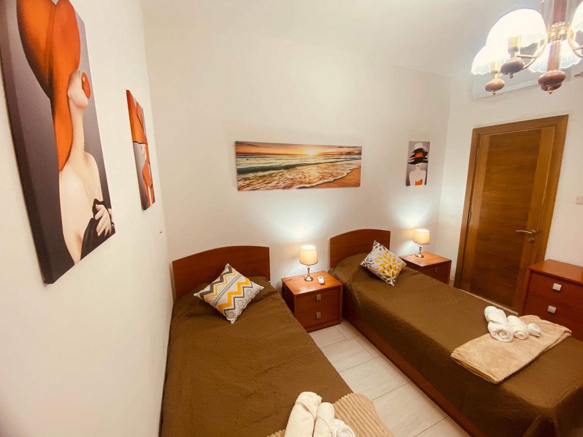 Bugibba Central Modern Apartment St. Paul's Bay Luaran gambar