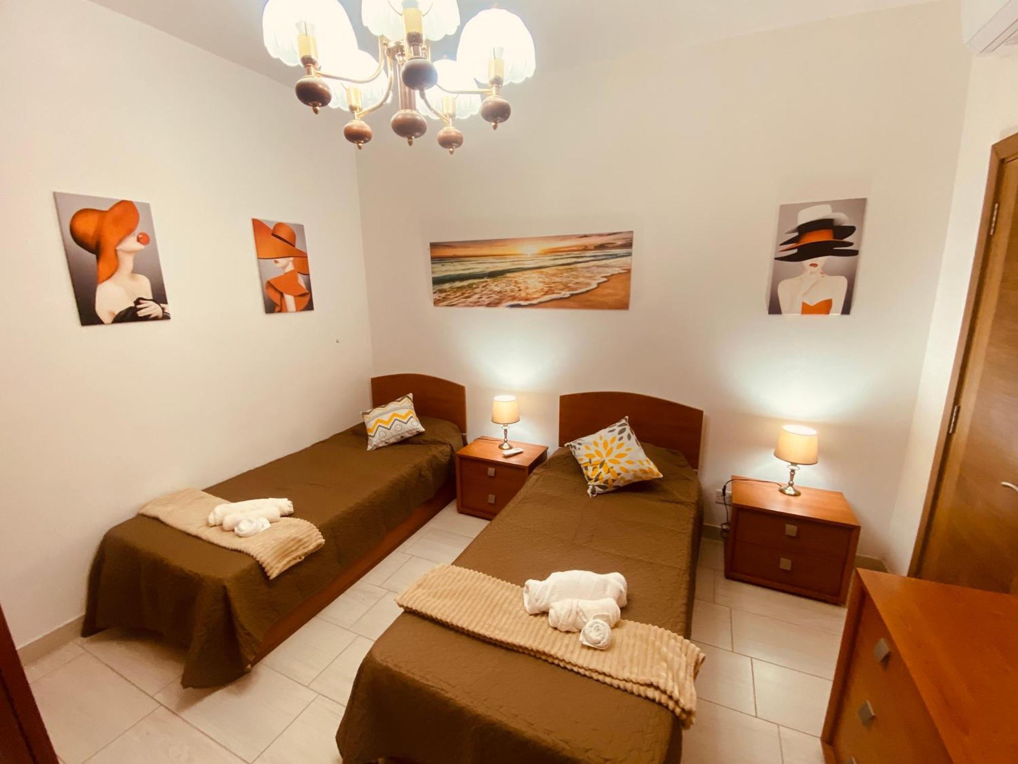 Bugibba Central Modern Apartment St. Paul's Bay Luaran gambar